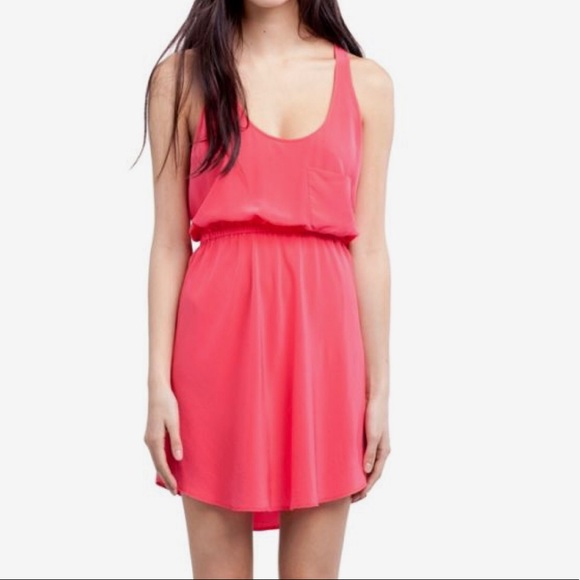 Aritzia Wilfred 100% Silk Victoire Open Back Dress